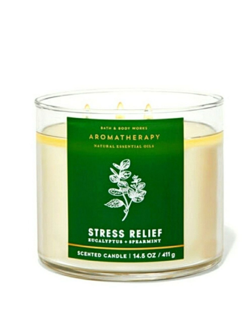 EUCALYPTUS SPEARMINT 3-WICK CANDLE BY BATH & BODY WORKS